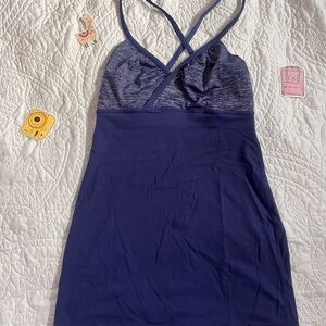 Lululemon Blue Lace Chemise Intimates Sleepwear